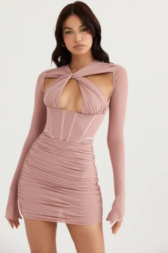 Adanna Blush korsetterminikjole
