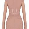 Adanna Blush korsetterminikjole