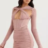 Adanna Blush korsetterminikjole