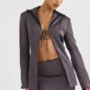 Ailsa Shadow Tie Front Topper