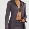 Ailsa Shadow Tie Front Topper