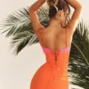Aiza Flame Orange Maxi-kjoler