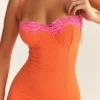 Aiza Flame Orange Maxi-kjoler