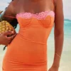 Aiza Flame Orange Maxi-kjoler