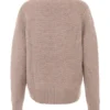 Alara Barley Chunky Cardigan i naturlig ull