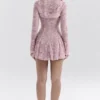 Alice Perfectly Pink Lace Mini Kjoler