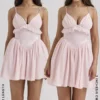Amaris Ballerina Pink Baby Doll minikjole