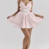 Amaris Ballerina Pink Baby Doll minikjole