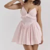 Amaris Ballerina Pink Baby Doll minikjole