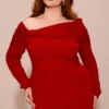 Amaryllis Holly Red Cashmere Blend Gensere