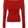 Amaryllis Holly Red Cashmere Blend Gensere