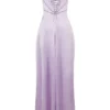 Anabella Orchid Lace Up Maxi Kjoler