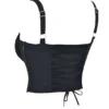 Analia svart bustier-korsetter