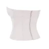 Angelica Crystal Satin Strapless Korsetter