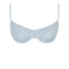 Antibes Blue Paisley bikinitopper med bøyle