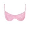 Antibes rosa paisley-bikini-topper med bøyle