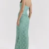Antonina Jade Lace Korsetter Maxi Kjoler