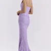 Antonina Orchid Lace Korsetter Maxi Kjoler