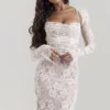 Artemis Vintage kremfarget maxi-kjol