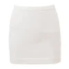Asher Ivory Cashmere Mini Skjørt