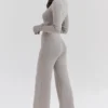 Hunter Grey Cashmere Straight Leg Bukser