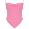 Aurelia French Pink Hanky Fald Top