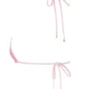 Bali rosa paisley-triangel-Bikinier-Topper
