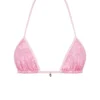 Bali rosa paisley-triangel-Bikinier-Topper