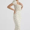 Bellucci Garden Print Shirred Sommerkjoler