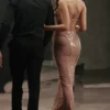 Bonita Cafe Au Lait Sequin Maxi Kjoler