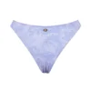 Capri Lavender Paisley High Leg Bikinier