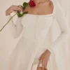 Caprice Cream Dainty Knit Mini Kjoler