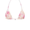 Caribe bikinitopper med blomstertrykk