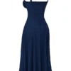 Carmen French Navy Bustier Sommerkjoler