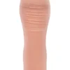 Cassidy Peach maxi-skjørt med fløyet fald
