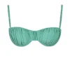 Cassis Eucalyptus Ruched Bikinier Topper