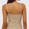 Catarina Vintage Ivory håndbrodert camisole-topper – begrenset utgave