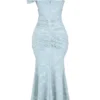 Cesca Bluebell blomstret maxi-kjole