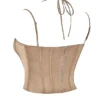 Chantelle Latte Satin Korsetter