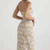 Charlotte Peony Print  Midi Sommerkjoler