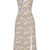 Charlotte Peony Print  Midi Sommerkjoler