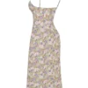 Charlotte Peony Print  Midi Sommerkjoler