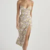 Charlotte Peony Print  Midi Sommerkjoler