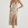 Charlotte Peony Print  Midi Sommerkjoler