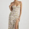 Charlotte Peony Print  Midi Sommerkjoler