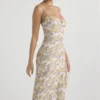 Charlotte Peony Print  Midi Sommerkjoler