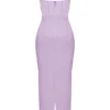 Charmaine Lavender korsetter-maxidress