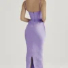Charmaine Lavender korsetter-maxidress
