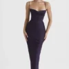 Charmaine Night Shade korsetter-maxidress