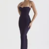 Charmaine Night Shade korsetter-maxidress